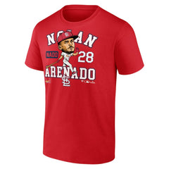 Nolan Arenado St. Louis Cardinals Fanatics Hometown Caricature T-Shirt - MLB T-shirts