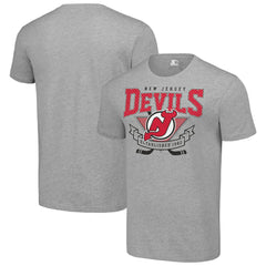 New Jersey Devils Starter Team Logo Graphic T-Shirt -  NHL T-shirts