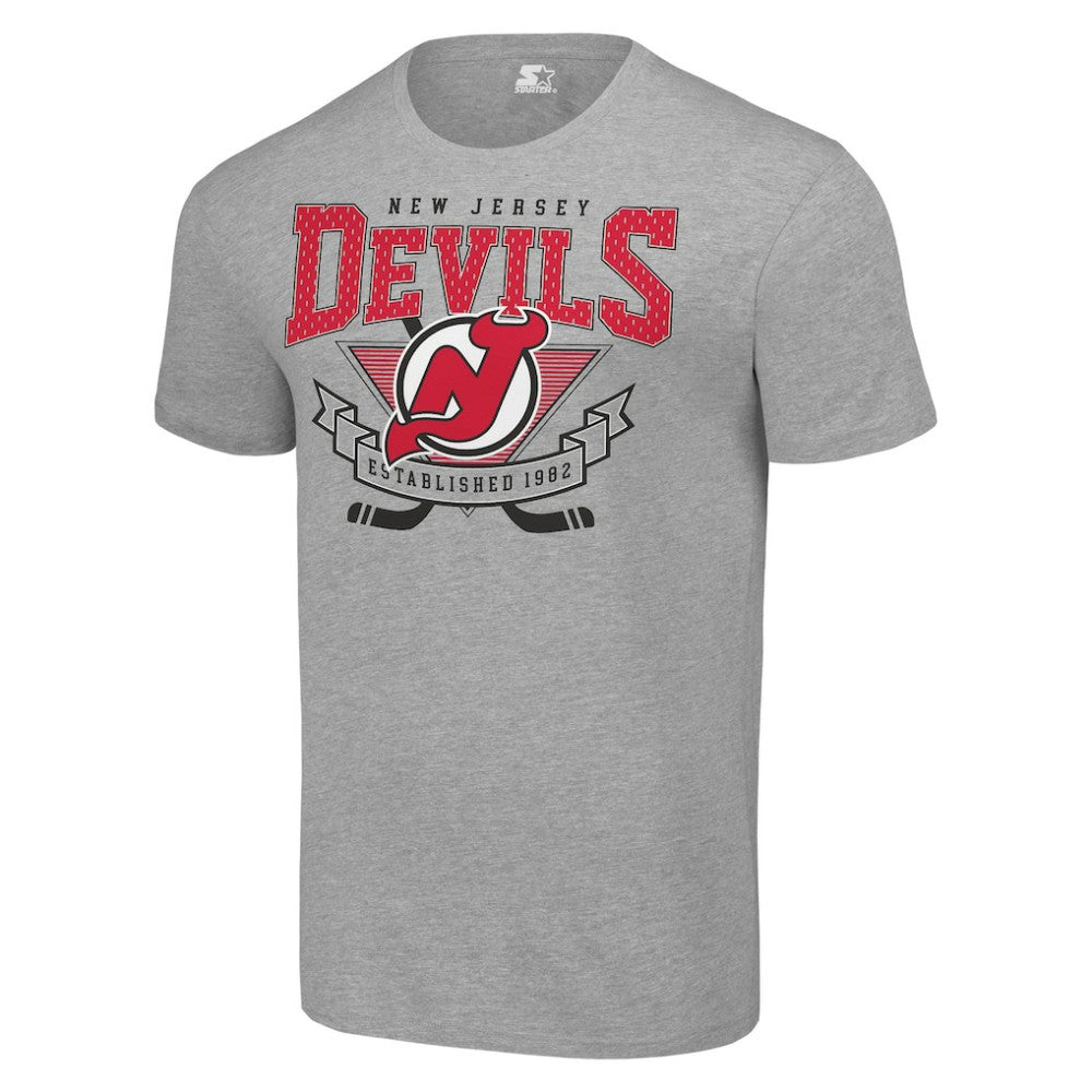 New Jersey Devils Starter Team Logo Graphic T-Shirt -  NHL T-shirts