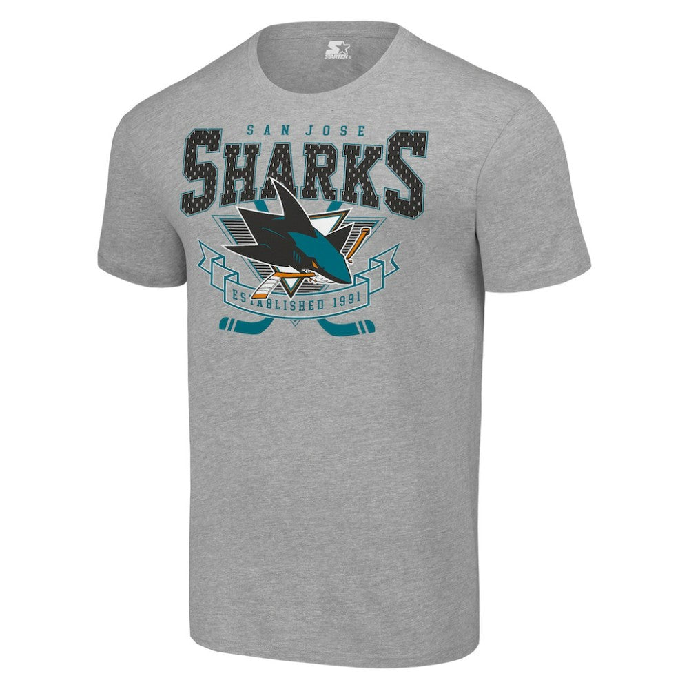 San Jose Sharks Starter Team Logo Graphic T-Shirt -  NHL T-shirts