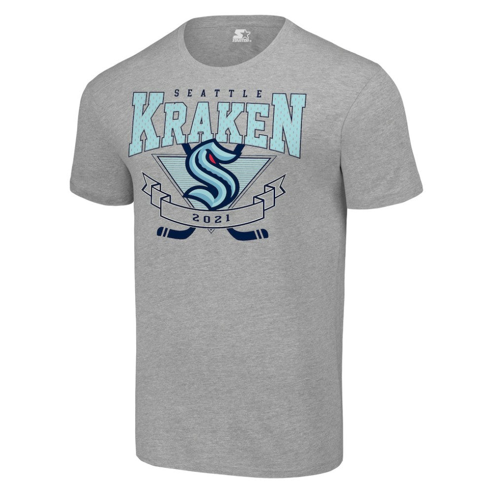 Seattle Kraken Starter Team Logo Graphic T-Shirt -  NHL T-shirts