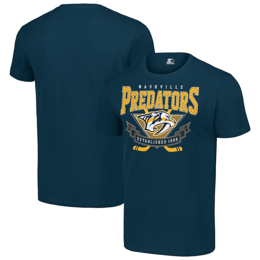 Nashville Predators Starter Team Logo Graphic T-Shirt -  NHL T-shirts