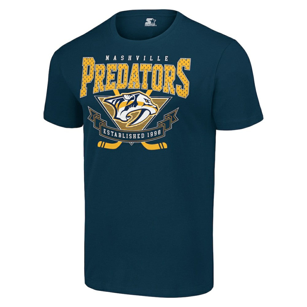 Nashville Predators Starter Team Logo Graphic T-Shirt -  NHL T-shirts