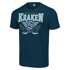 Seattle Kraken Starter Team Logo Graphic T-Shirt -  NHL T-shirts