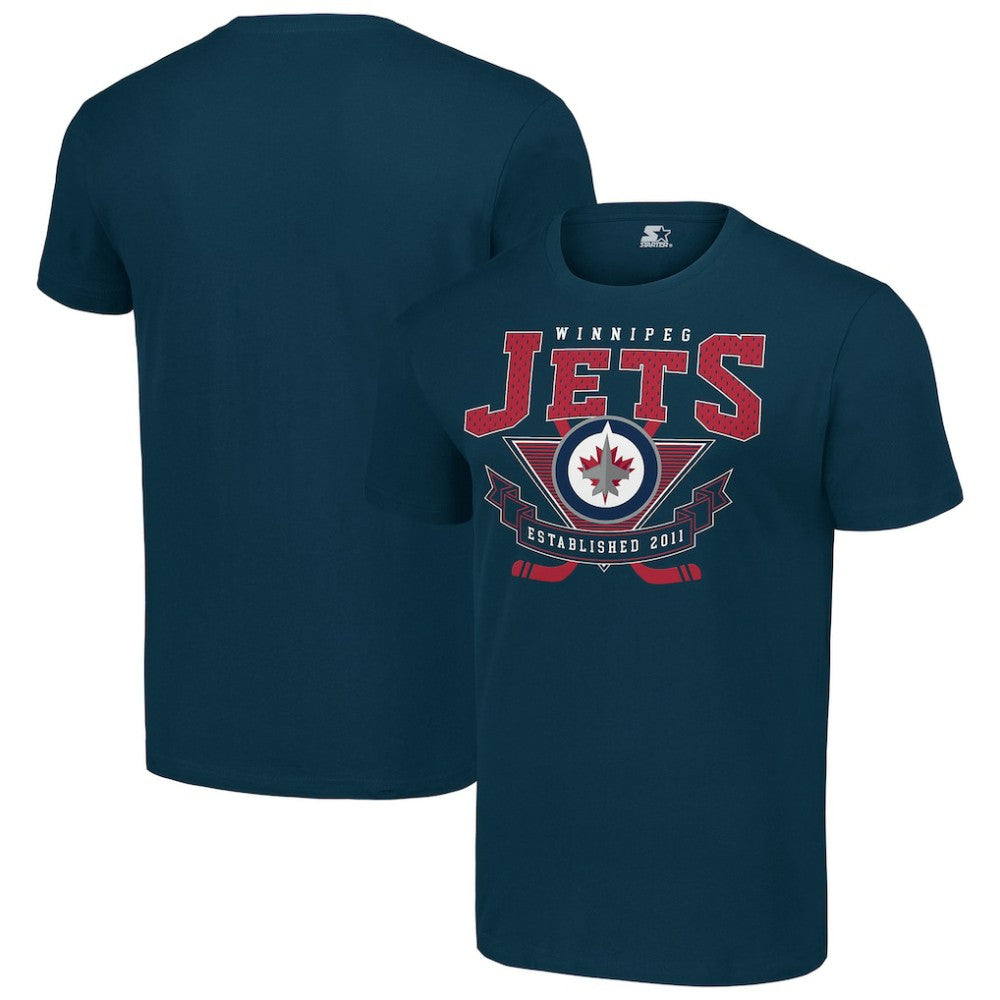 Winnipeg Jets Starter Team Logo Graphic T-Shirt -  NHL T-shirts