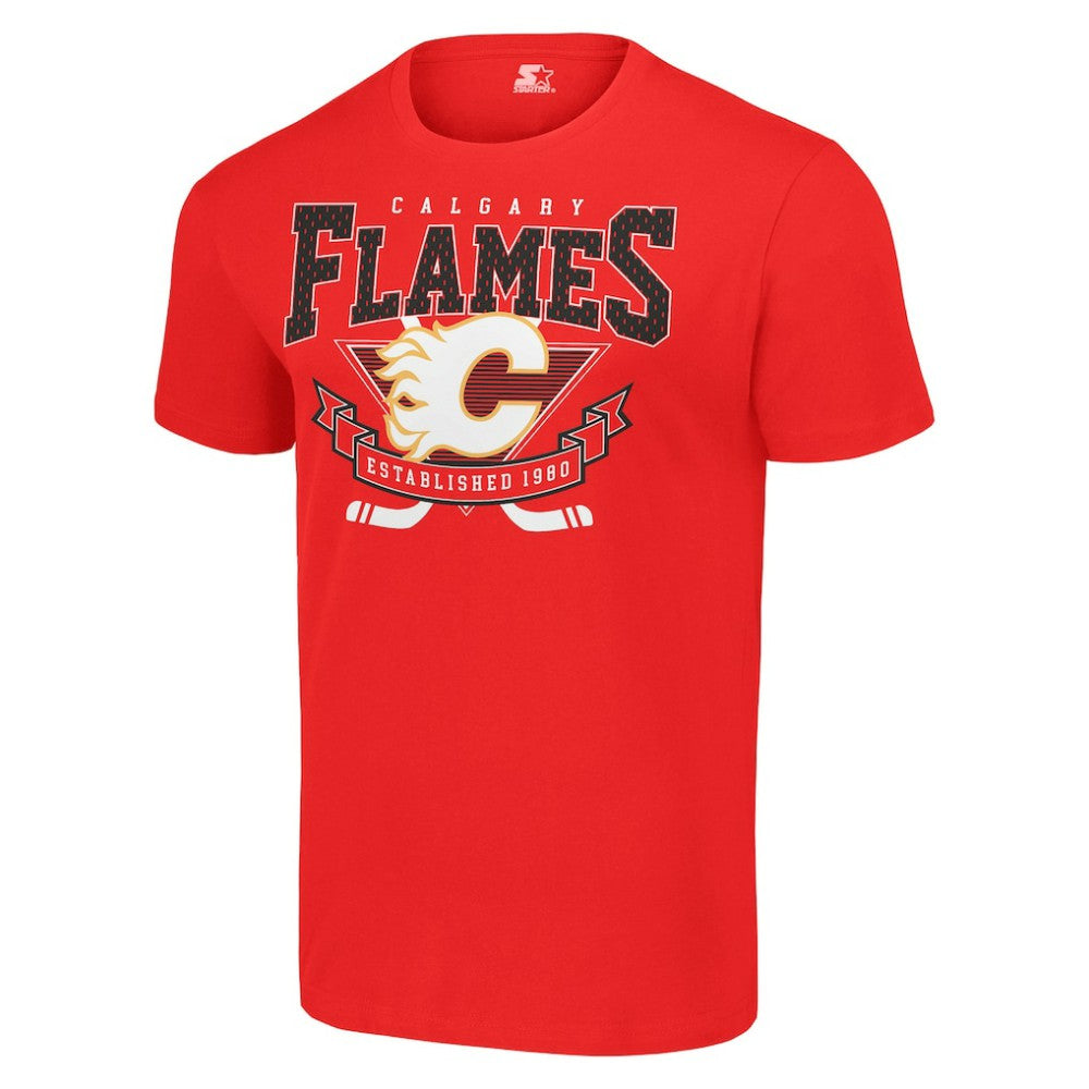 Calgary Flames Starter Team Logo Graphic T-Shirt -  NHL T-shirts