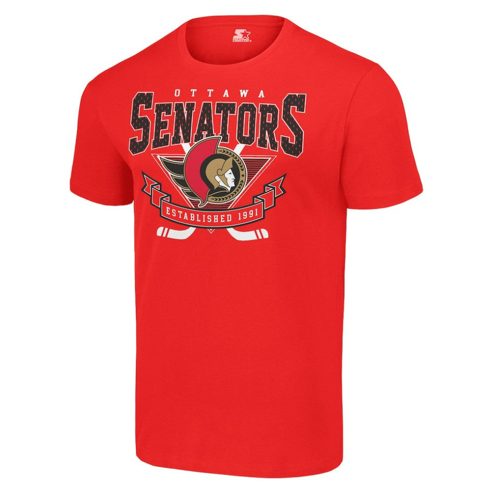 Ottawa Senators Starter Team Logo Graphic T-Shirt -  NHL T-shirts