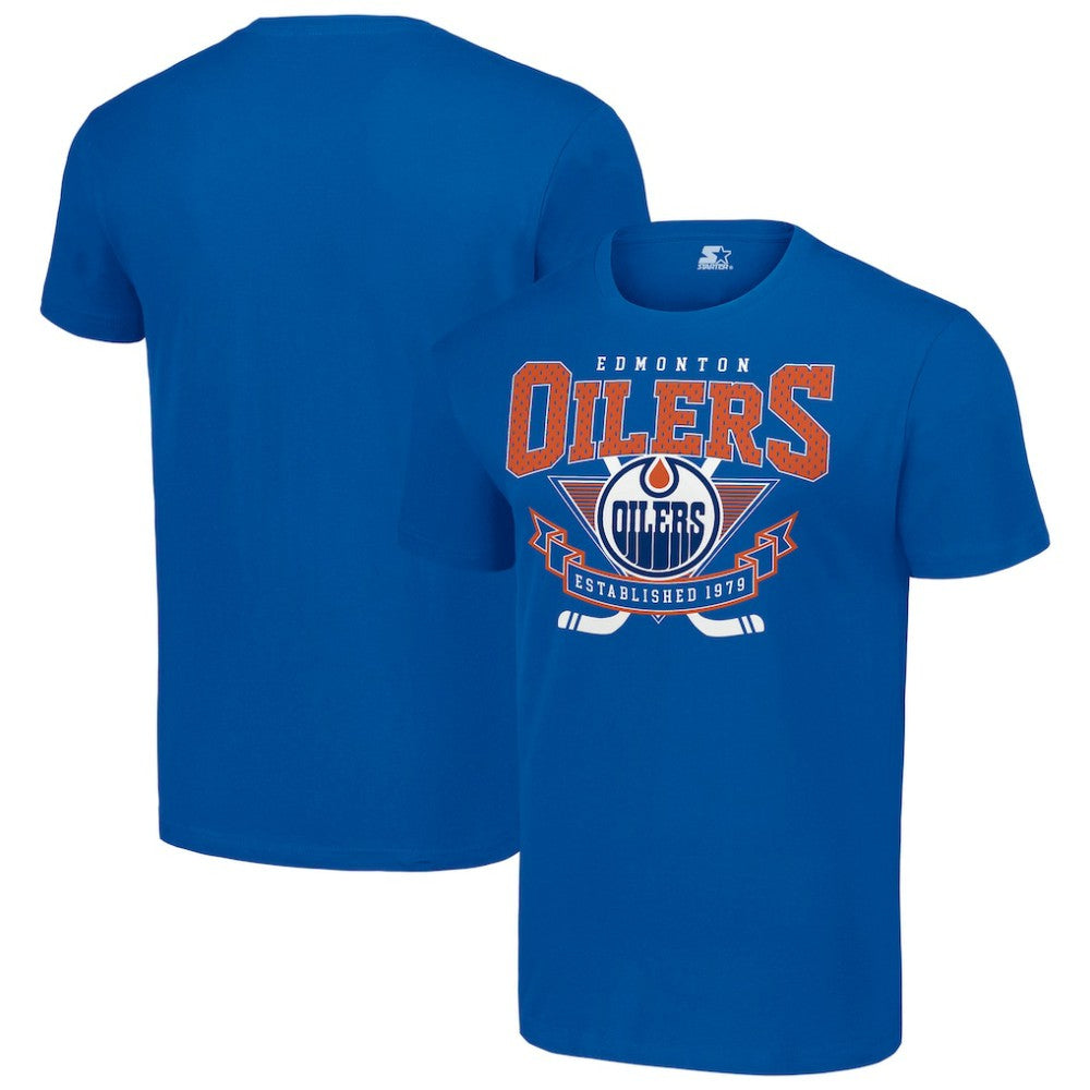 Edmonton Oilers Starter Team Logo Graphic T-Shirt -  NHL T-shirts