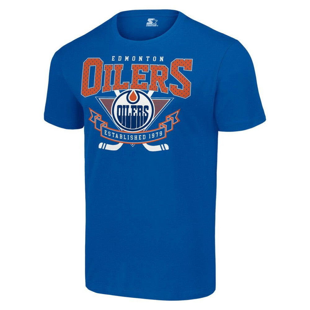 Edmonton Oilers Starter Team Logo Graphic T-Shirt -  NHL T-shirts