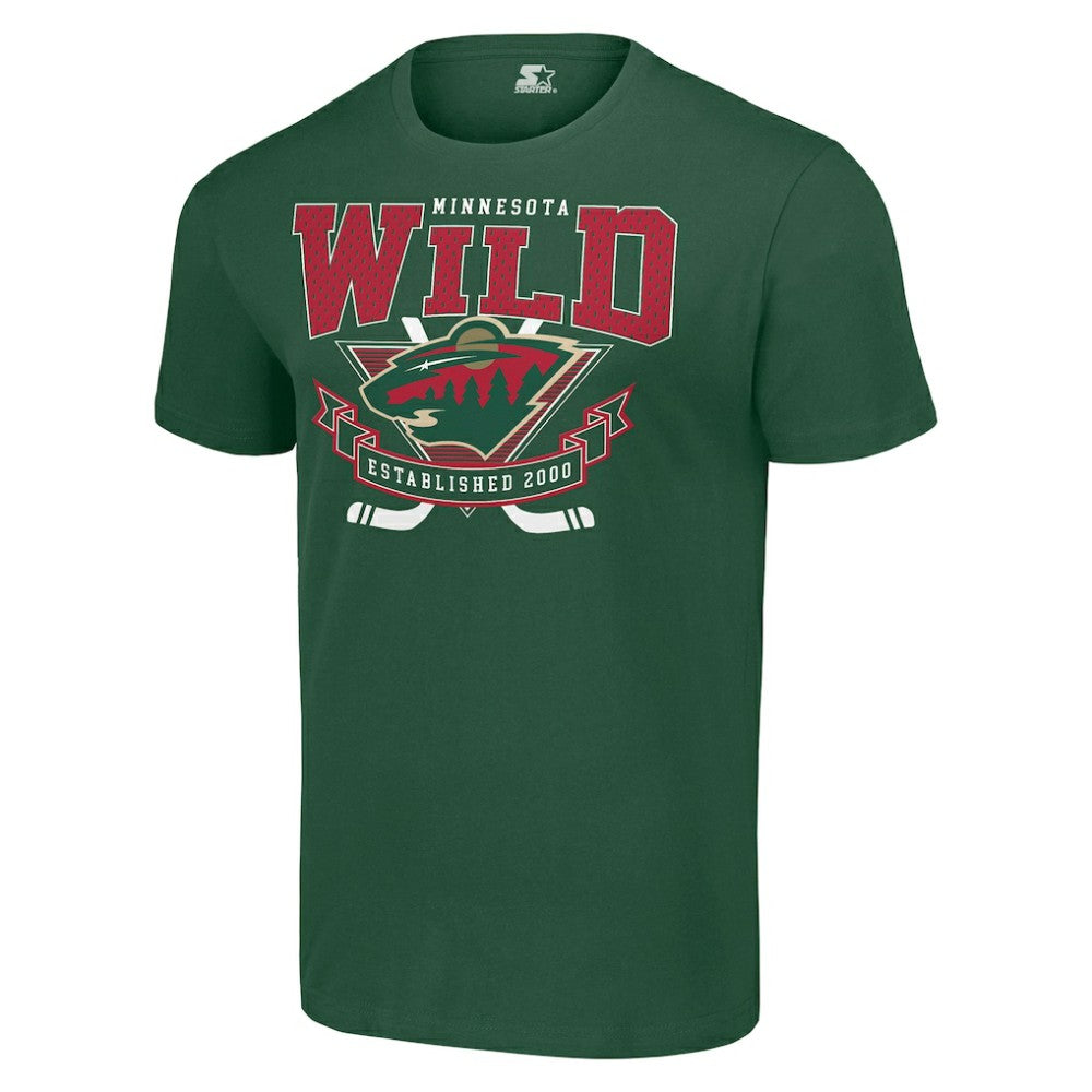 Minnesota Wild Starter Team Logo Graphic T-Shirt -  NHL T-shirts