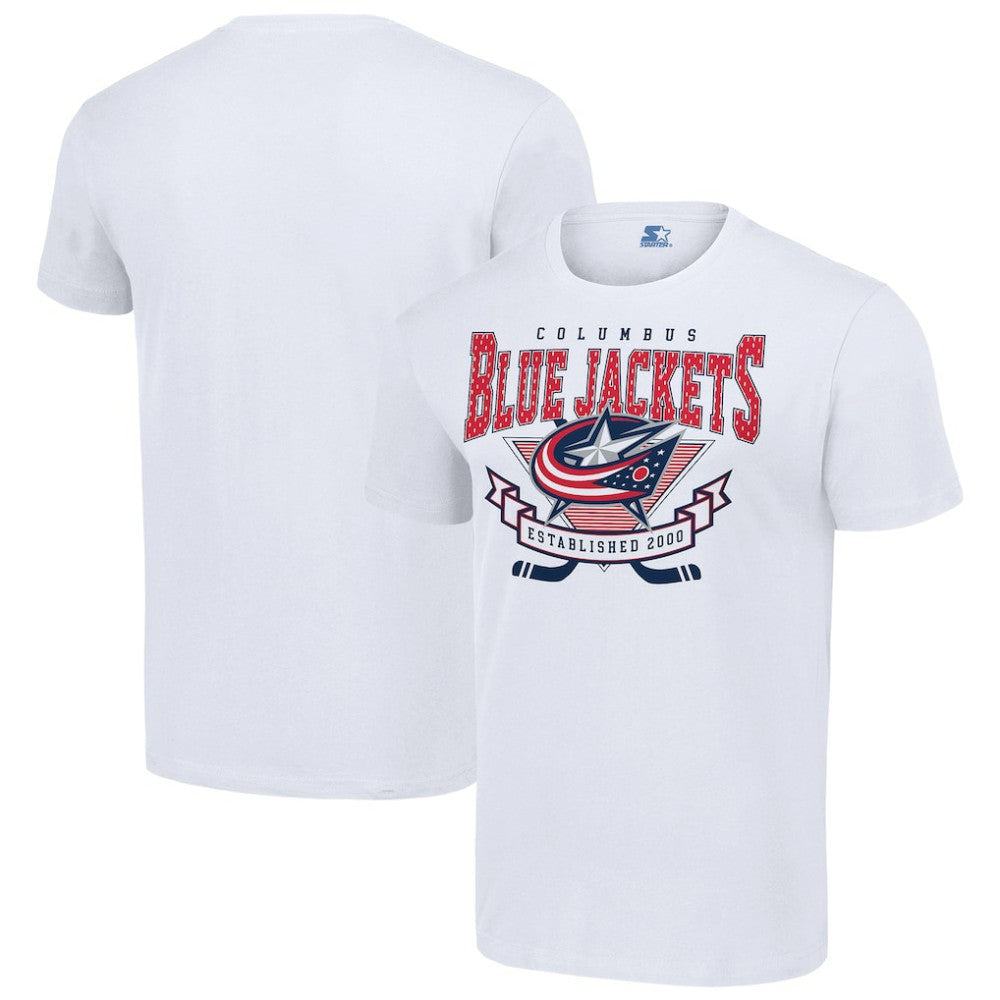Columbus Blue Jackets Starter Team Logo Graphic T-Shirt -  NHL T-shirts