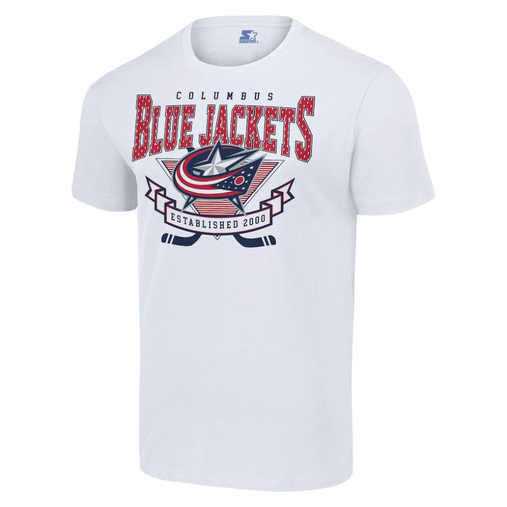 Columbus Blue Jackets Starter Team Logo Graphic T-Shirt -  NHL T-shirts