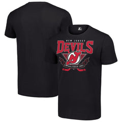 New Jersey Devils Starter Team Logo Graphic T-Shirt -  NHL T-shirts