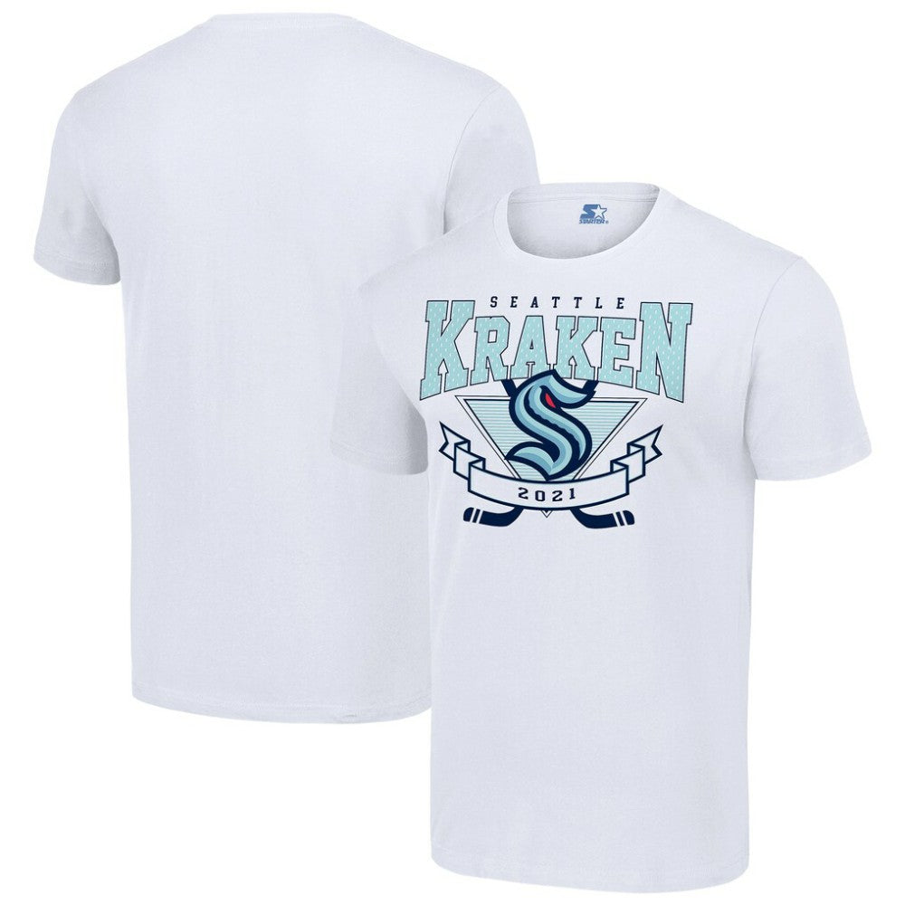 Seattle Kraken Starter Team Logo Graphic T-Shirt -  NHL T-shirts