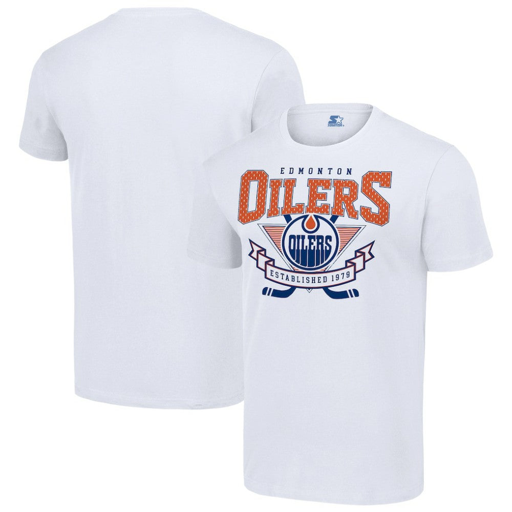 Edmonton Oilers Starter Team Logo Graphic T-Shirt -  NHL T-shirts