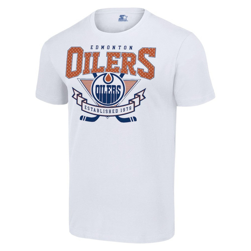 Edmonton Oilers Starter Team Logo Graphic T-Shirt -  NHL T-shirts