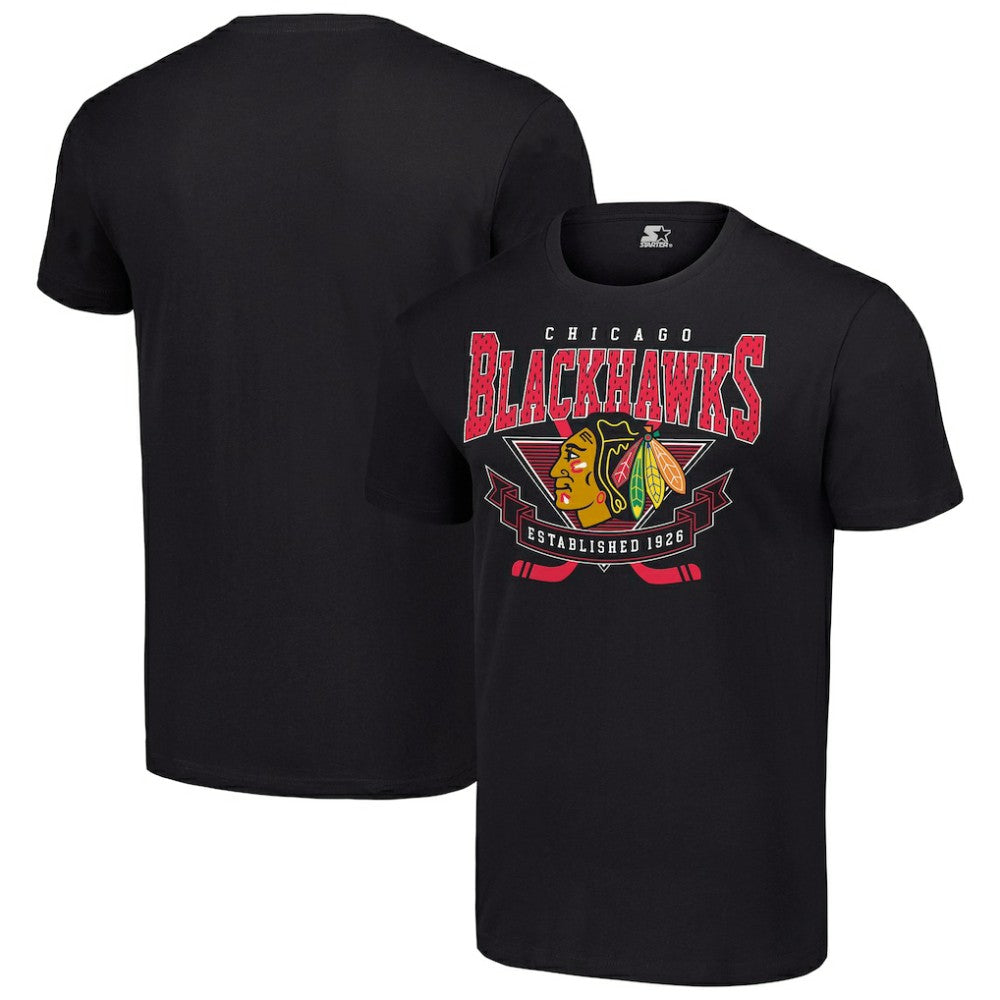 Chicago Blackhawks Starter Team Logo Graphic T-Shirt -  NHL T-shirts