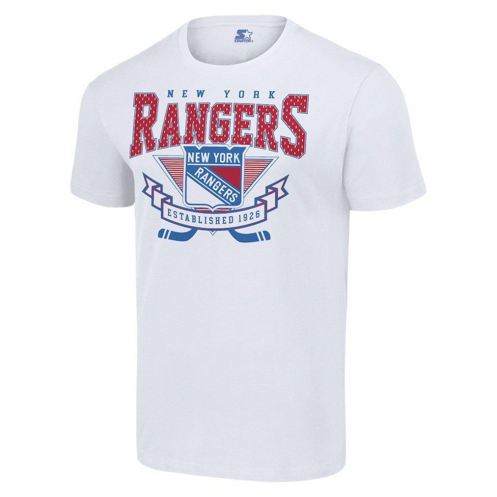 New York Rangers Starter Team Logo Graphic T-Shirt -  NHL T-shirts