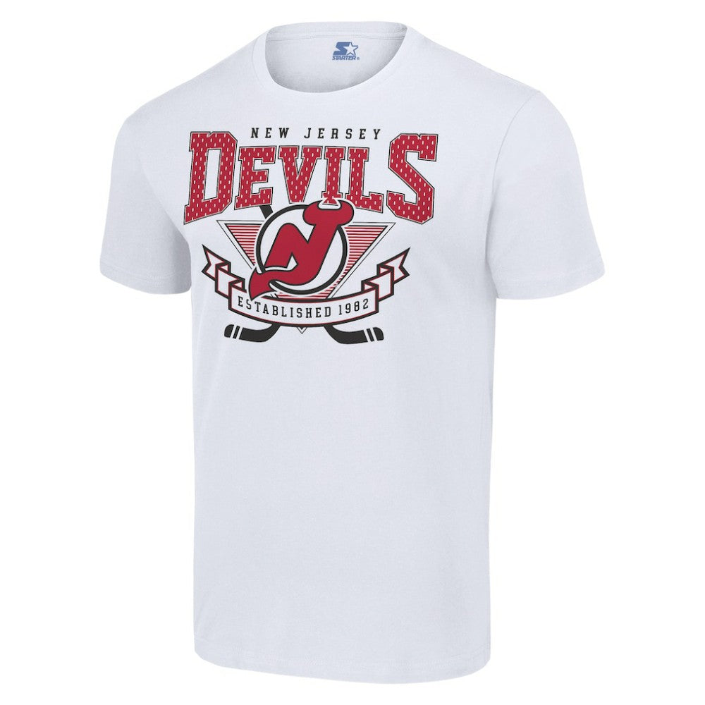 New Jersey Devils Starter Team Logo Graphic T-Shirt -  NHL T-shirts