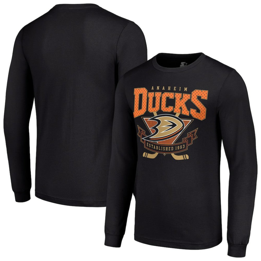 Anaheim Ducks Starter Team Logo Graphic Long Sleeve T-Shirt -  NHL T-shirts
