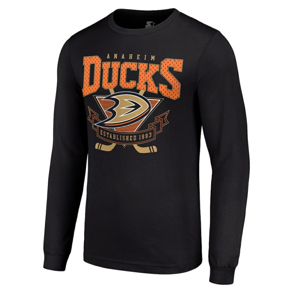 Anaheim Ducks Starter Team Logo Graphic Long Sleeve T-Shirt -  NHL T-shirts