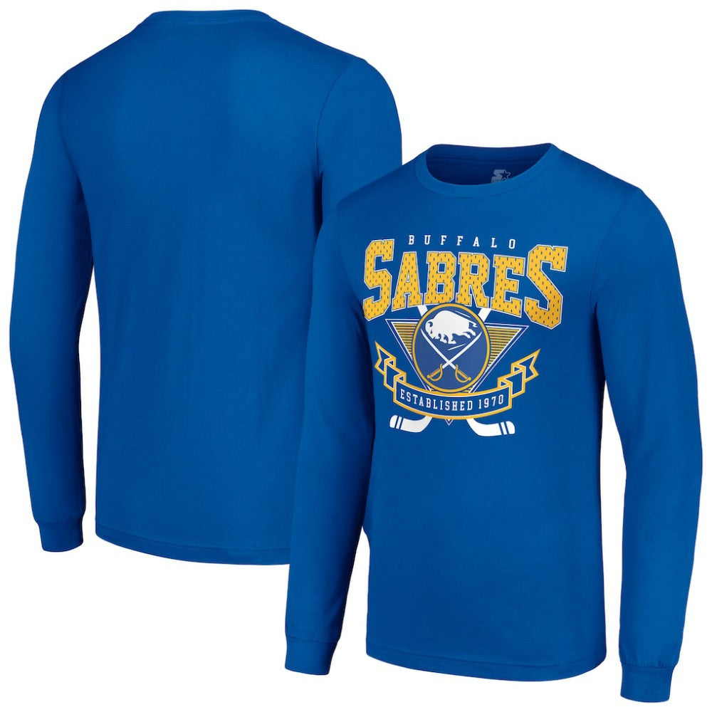 Buffalo Sabres Starter Team Logo Graphic Long Sleeve T-Shirt -  NHL T-shirts