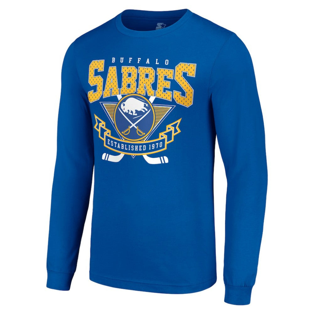 Buffalo Sabres Starter Team Logo Graphic Long Sleeve T-Shirt -  NHL T-shirts