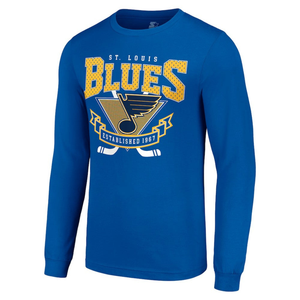 St. Louis Blues Starter Team Logo Graphic Long Sleeve T-Shirt -  NHL T-shirts