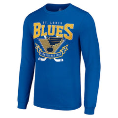 St. Louis Blues Starter Team Logo Graphic Long Sleeve T-Shirt -  NHL T-shirts