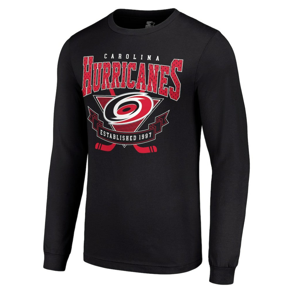 Carolina Hurricanes Starter Team Logo Graphic Long Sleeve T-Shirt -  NHL T-shirts