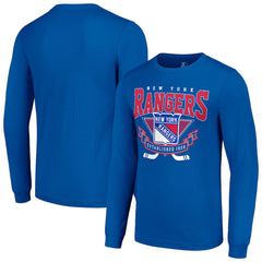 New York Rangers Starter Team Logo Graphic Long Sleeve T-Shirt -  NHL T-shirts