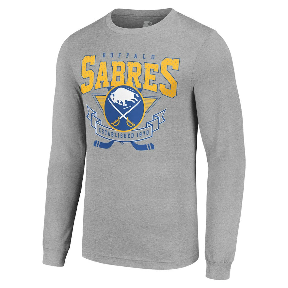Buffalo Sabres Starter '80s Inspired Team Logo Long Sleeve T-Shirt -  NHL T-shirts