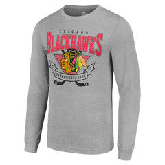 Chicago Blackhawks Starter '80s Inspired Team Logo Long Sleeve T-Shirt -  NHL T-shirts