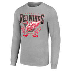 Detroit Red Wings Starter '80s Inspired Team Logo Long Sleeve T-Shirt -  NHL T-shirts