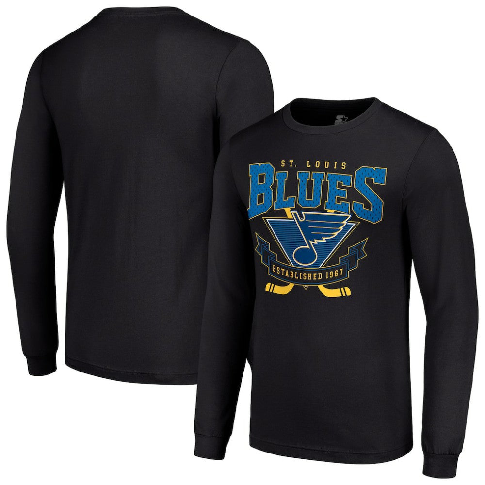 St. Louis Blues Starter Team Logo Graphic Long Sleeve T-Shirt -  NHL T-shirts