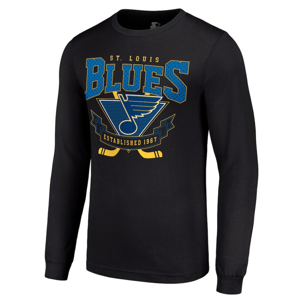 St. Louis Blues Starter Team Logo Graphic Long Sleeve T-Shirt -  NHL T-shirts
