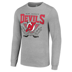 New Jersey Devils Starter '80s Inspired Team Logo Long Sleeve T-Shirt -  NHL T-shirts