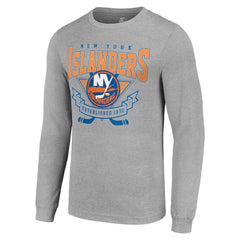 New York Islanders Starter '80s Inspired Team Logo Long Sleeve T-Shirt -  NHL T-shirts