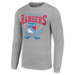 New York Rangers Starter '80s Inspired Team Logo Long Sleeve T-Shirt -  NHL T-shirts