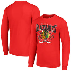 Chicago Blackhawks Starter Team Logo Graphic Long Sleeve T-Shirt -  NHL T-shirts