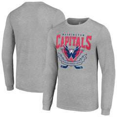 Washington Capitals Starter '80s Inspired Team Logo Long Sleeve T-Shirt -  NHL T-shirts