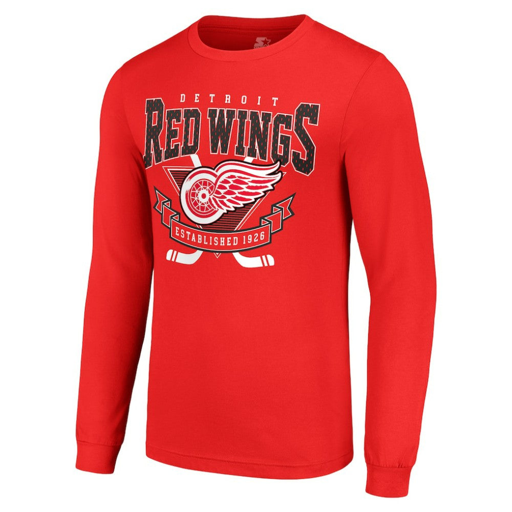 Detroit Red Wings Starter Team Logo Graphic Long Sleeve T-Shirt -  NHL T-shirts