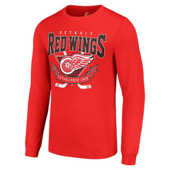 Detroit Red Wings Starter Team Logo Graphic Long Sleeve T-Shirt -  NHL T-shirts