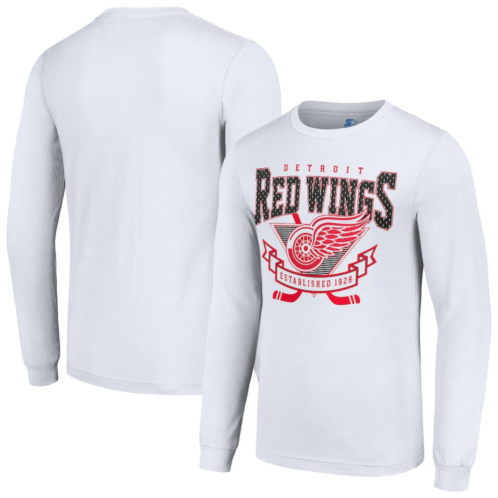 Detroit Red Wings Starter Team Logo Graphic Long Sleeve T-Shirt -  NHL T-shirts