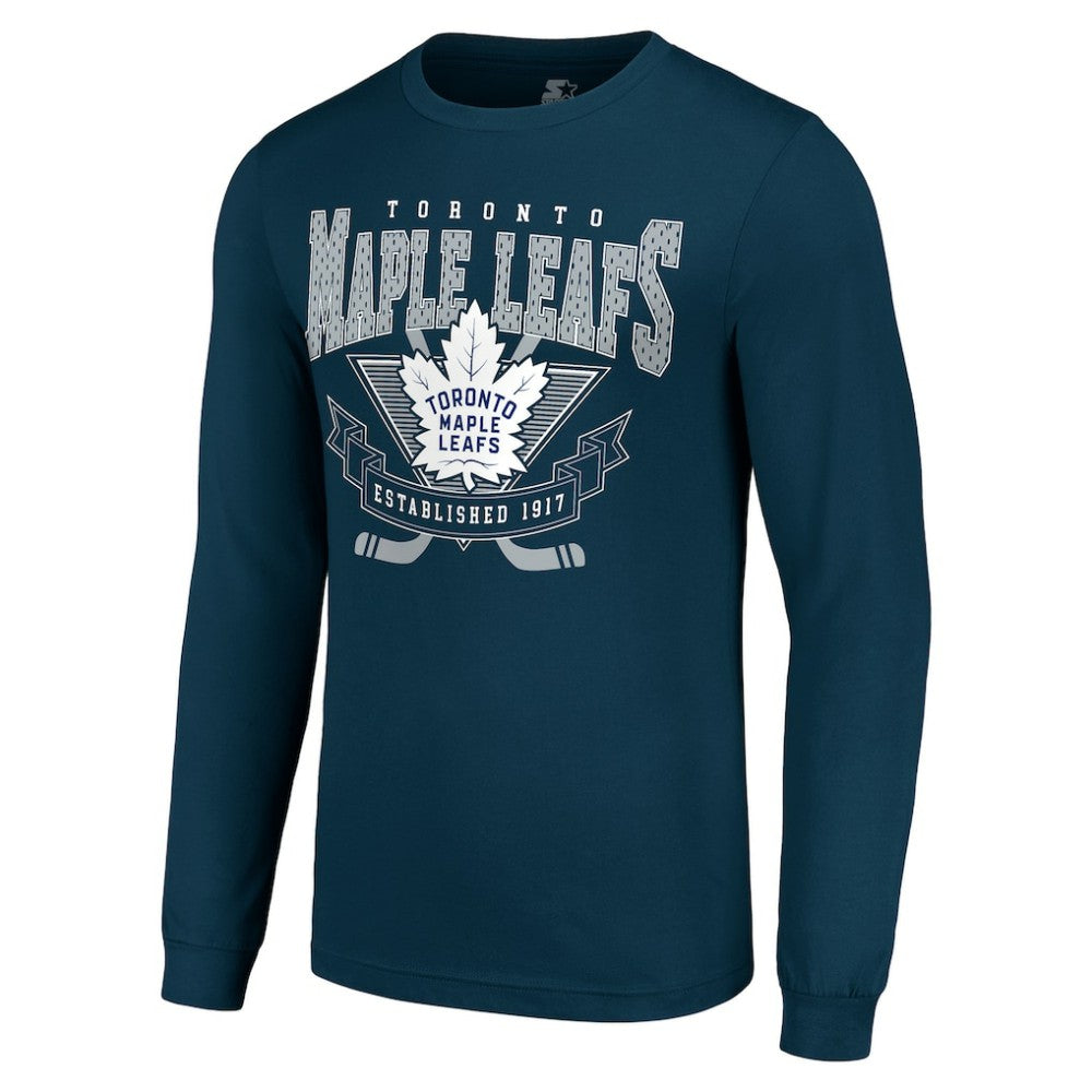 Toronto Maple Leafs Starter Team Logo Graphic Long Sleeve T-Shirt -  NHL T-shirts