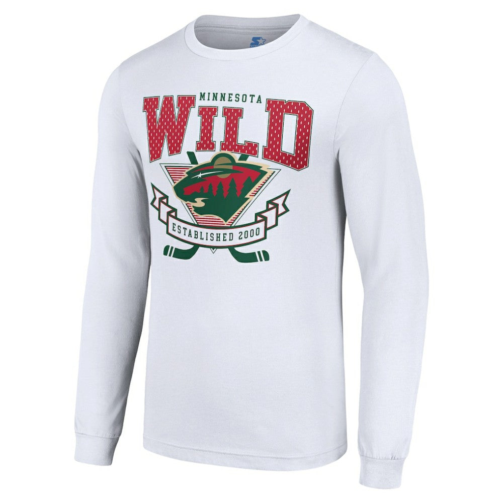 Minnesota Wild Starter Team Logo Graphic Long Sleeve T-Shirt -  NHL T-shirts