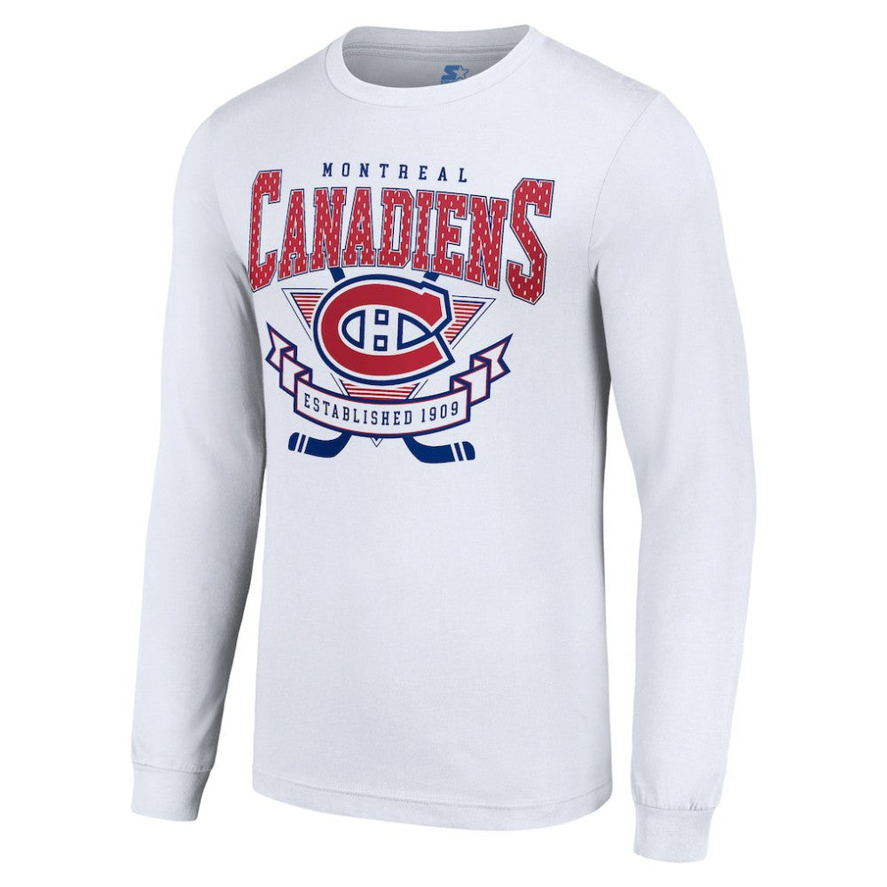 Montreal Canadiens Starter Team Logo Graphic Long Sleeve T-Shirt -  NHL T-shirts
