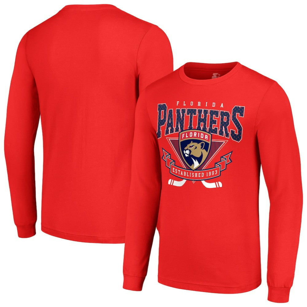 Florida Panthers Starter Team Logo Graphic Long Sleeve T-Shirt -  NHL T-shirts