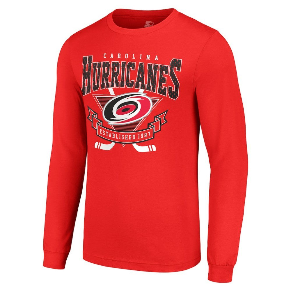 Carolina Hurricanes Starter Team Logo Graphic Long Sleeve T-Shirt -  NHL T-shirts