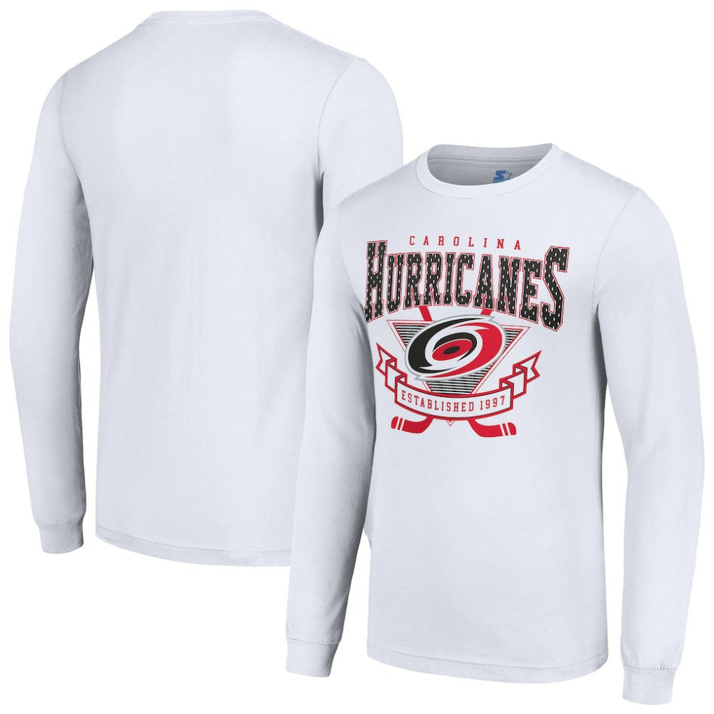 Carolina Hurricanes Starter Team Logo Graphic Long Sleeve T-Shirt -  NHL T-shirts
